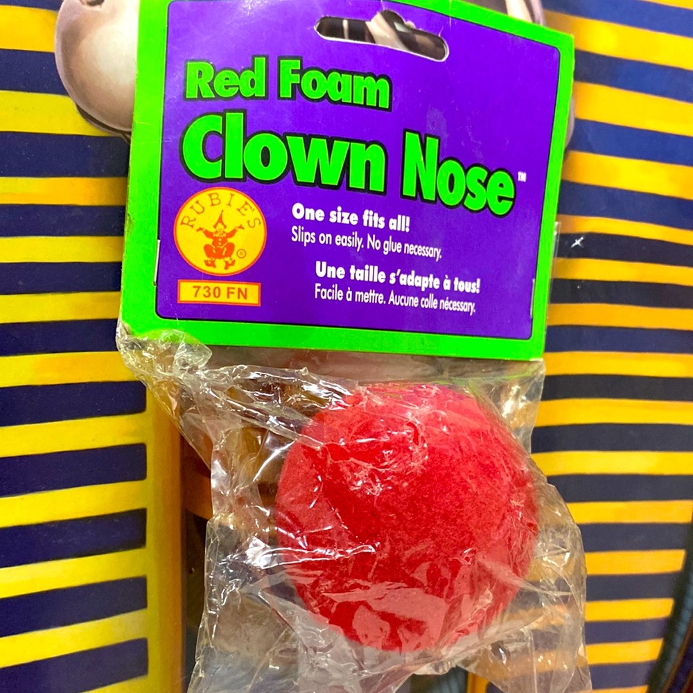 Red Foam Clown Nose